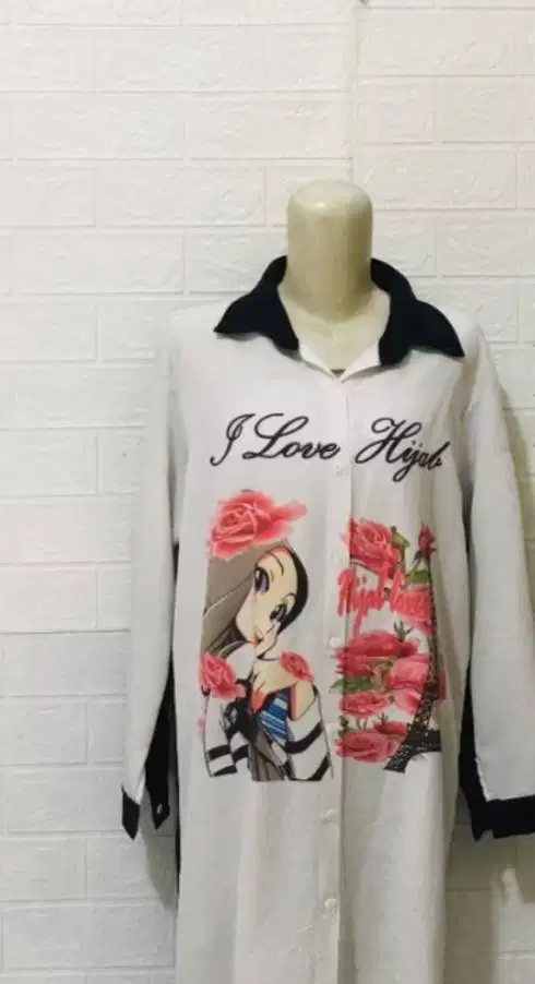 Baju love hijab paris