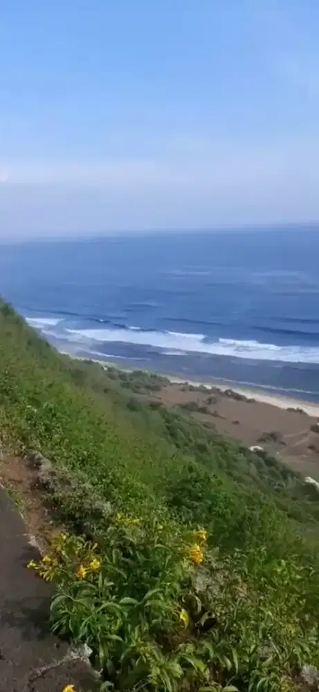 JUAL TANAH EXOTIC OCEAN VIEW LOS TEBING PANTAI NYANG NYANG ULUWATU