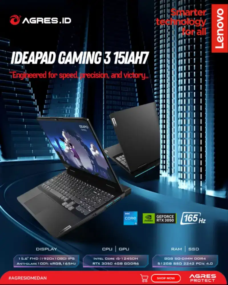 Lenovo IdeaPad Gaming 3 15IAH7