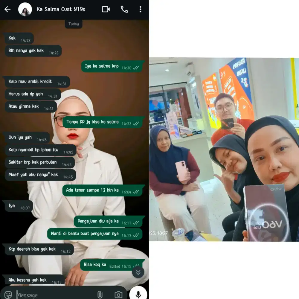 Kredit hp tanpa dp