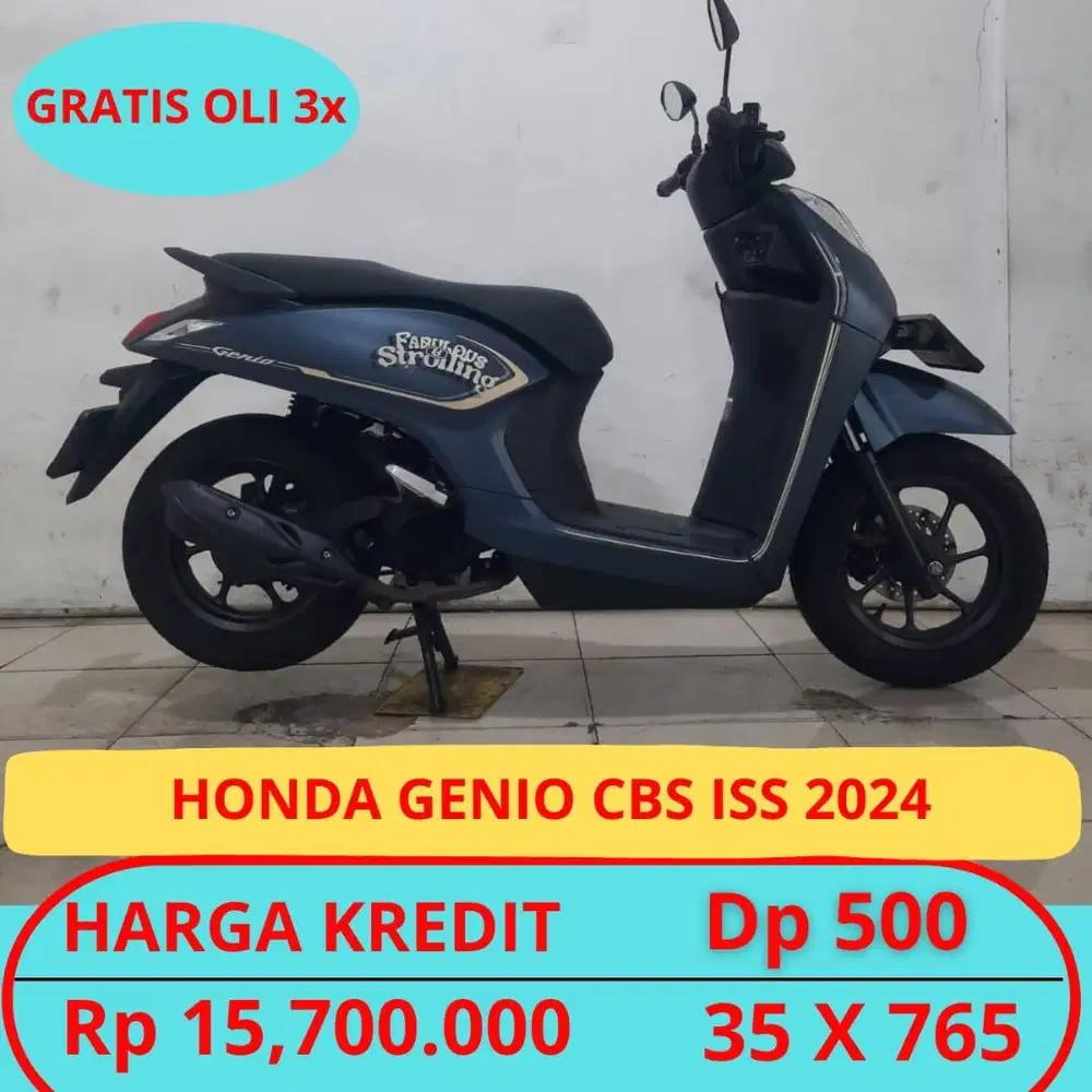 Honda Genio Cbs Iss Dp Murah Hanya 500 Ribu