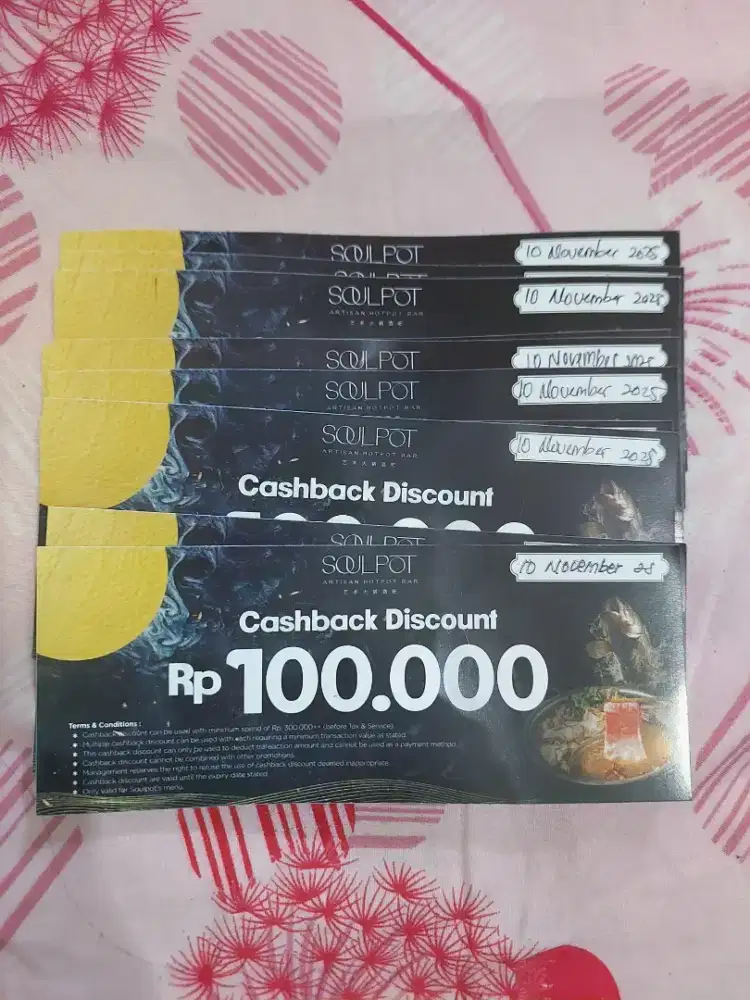 DIJUAL MURAH VOUCHER 100K SOULPOT