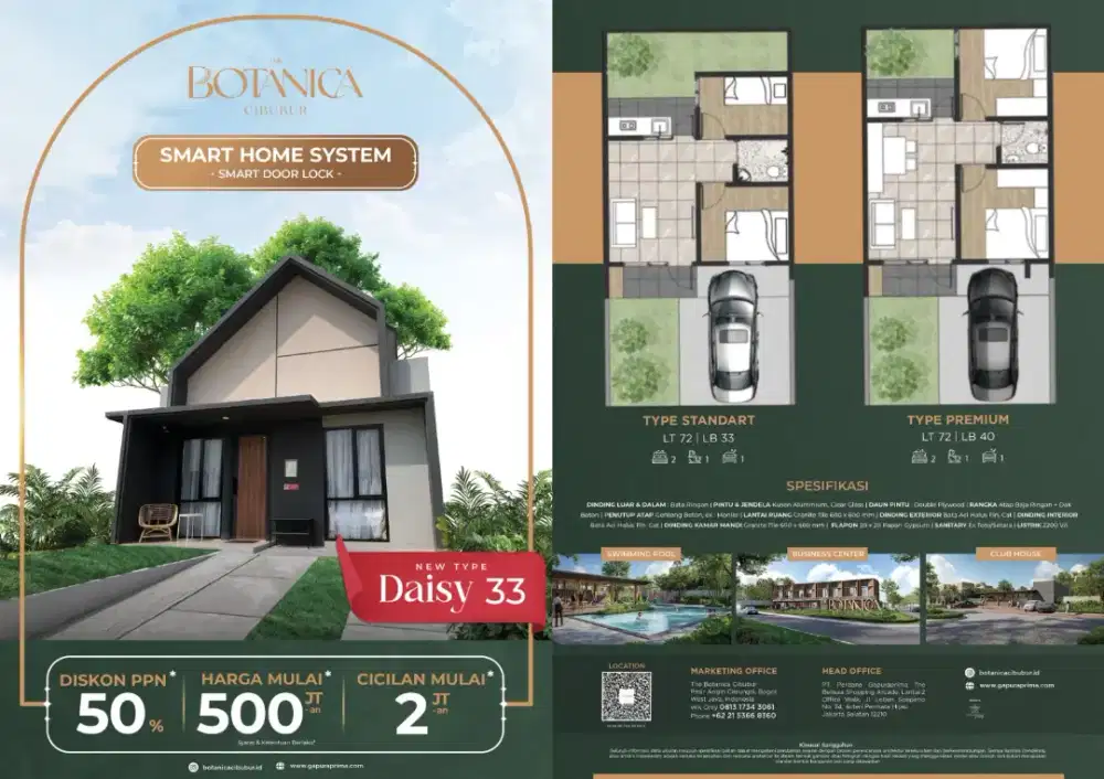 Rumah Baru Botanica Cibubur