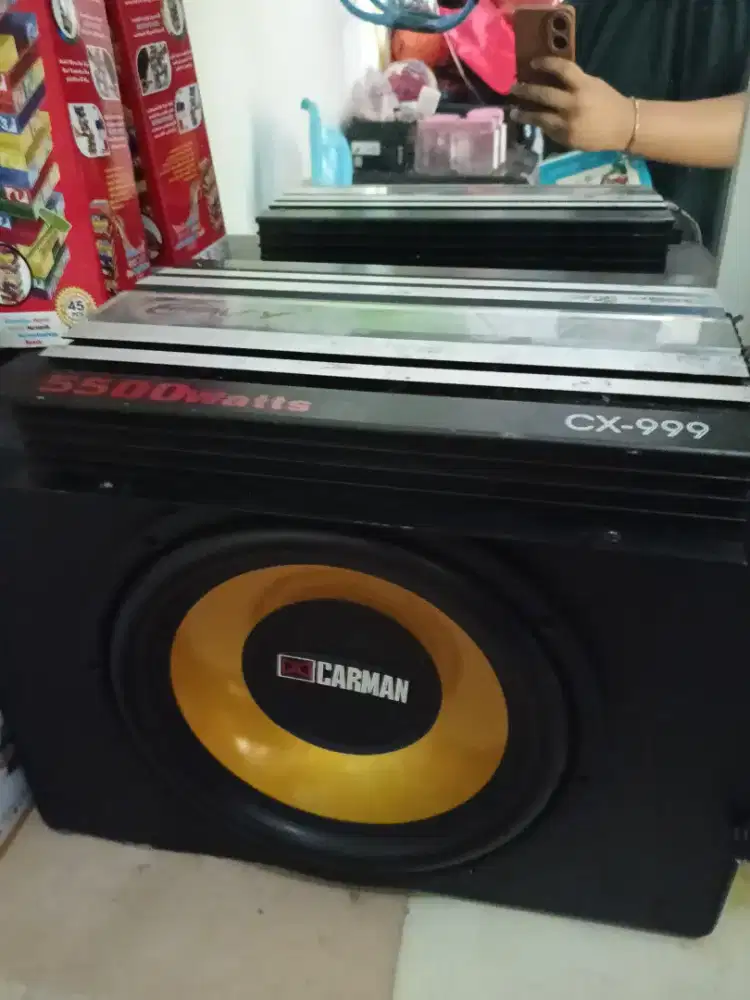 Power dan Subwofer carman 12inc