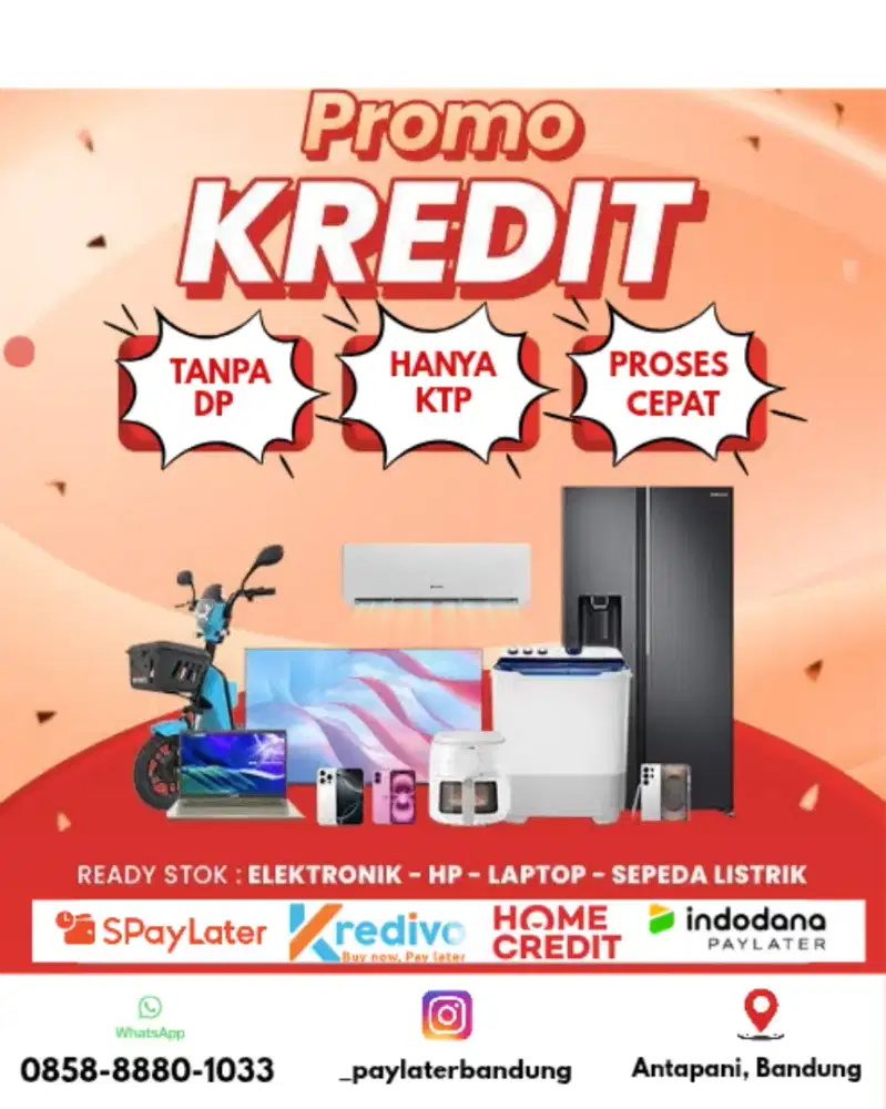 Promo handphone/elektronik/cicilan tanpa DP