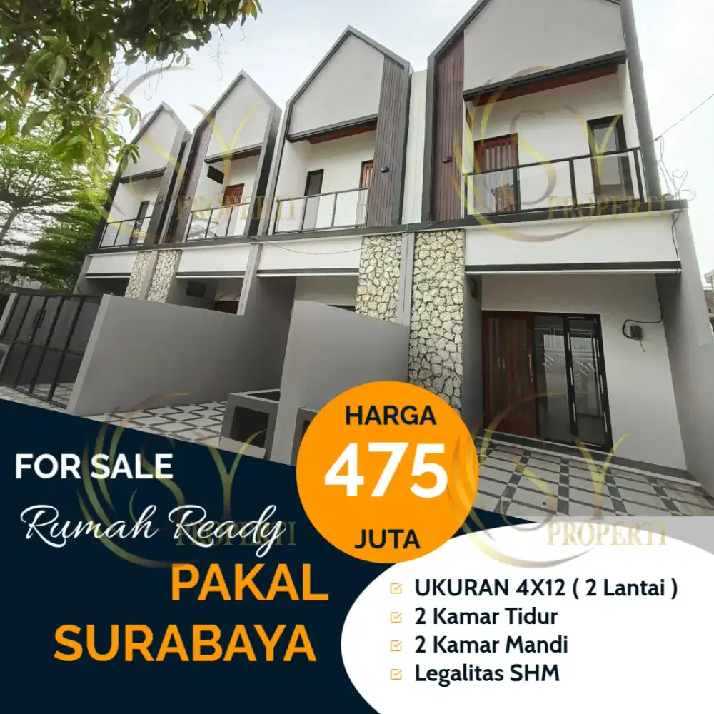 Rumah Ready Pakal Surabaya Barat