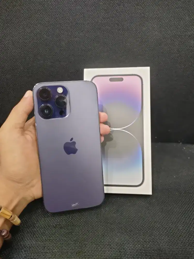 iPhone 14 Pro Max 256gb iBox PA/A Fullset Ori, Mulus, Nominus
