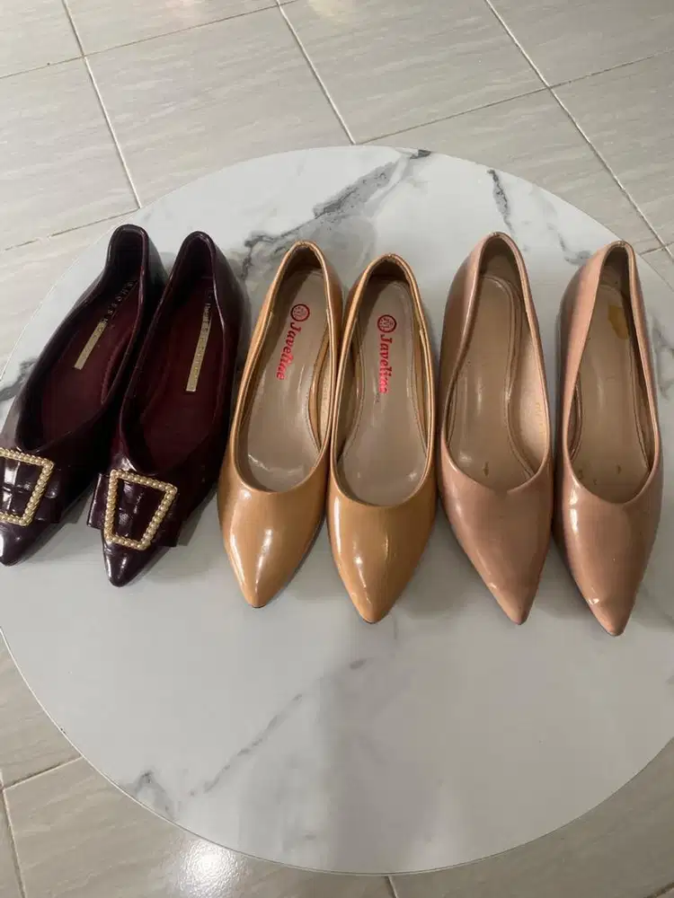 Heels & flat shoes