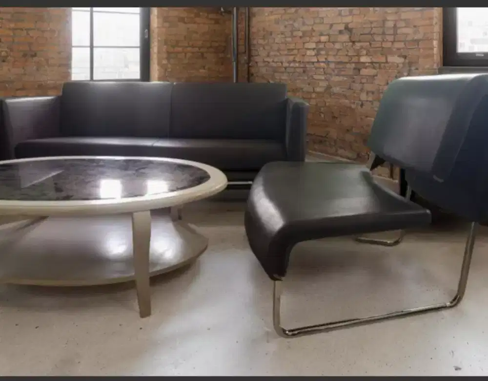 Sofa tamu minimalis informa seat 31 stainless set meja rosewood