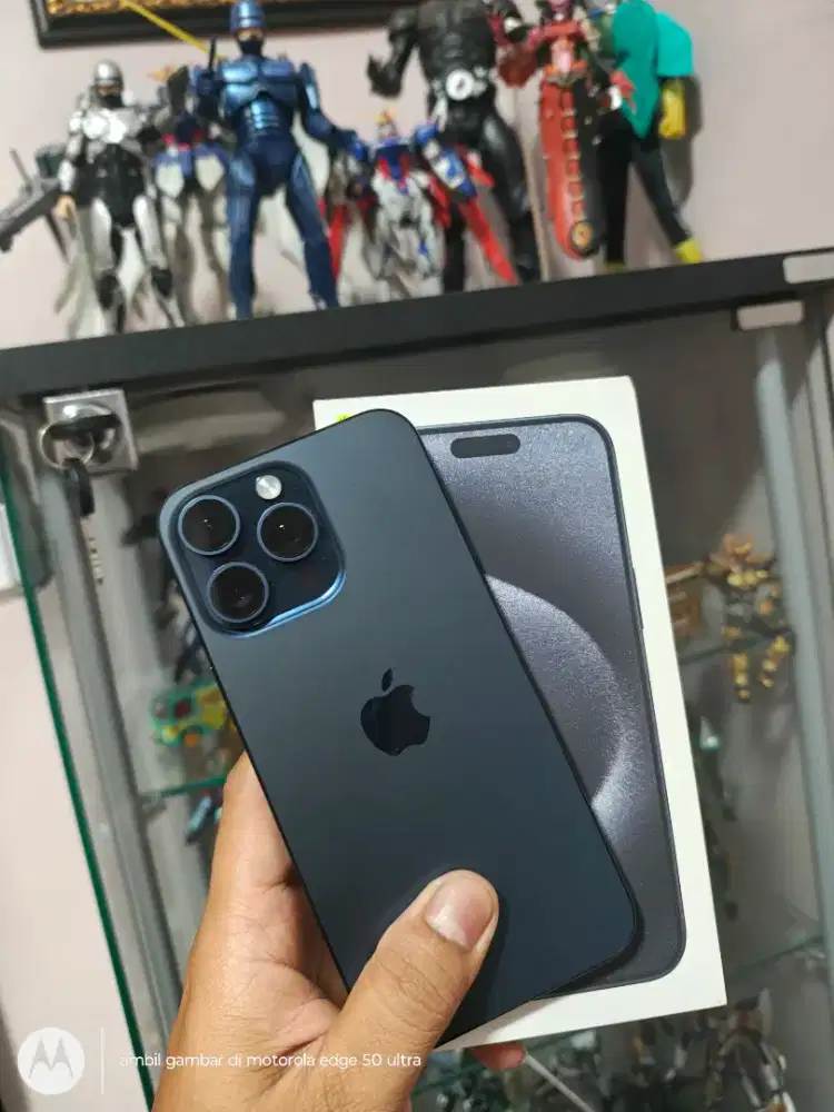 IPhone 15 promax 1Tb blue titanium beacukai