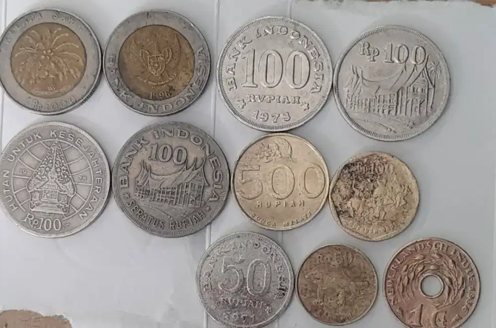 Uang koin kuno,
