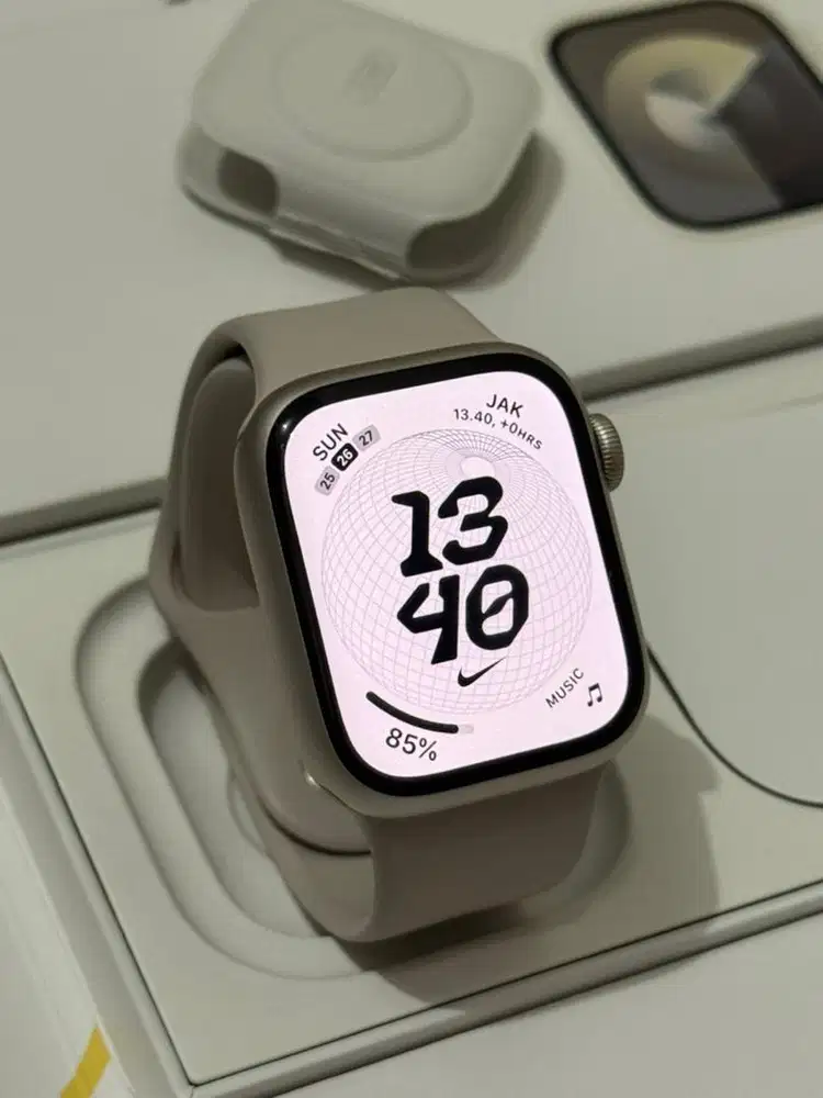 Apple Watch Series 9 41mm Starlight Fullset