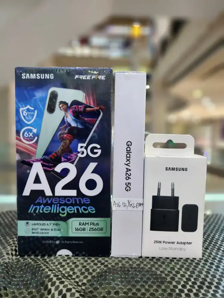 Promo Samsung Galaxy A26 5G Free Adaptor