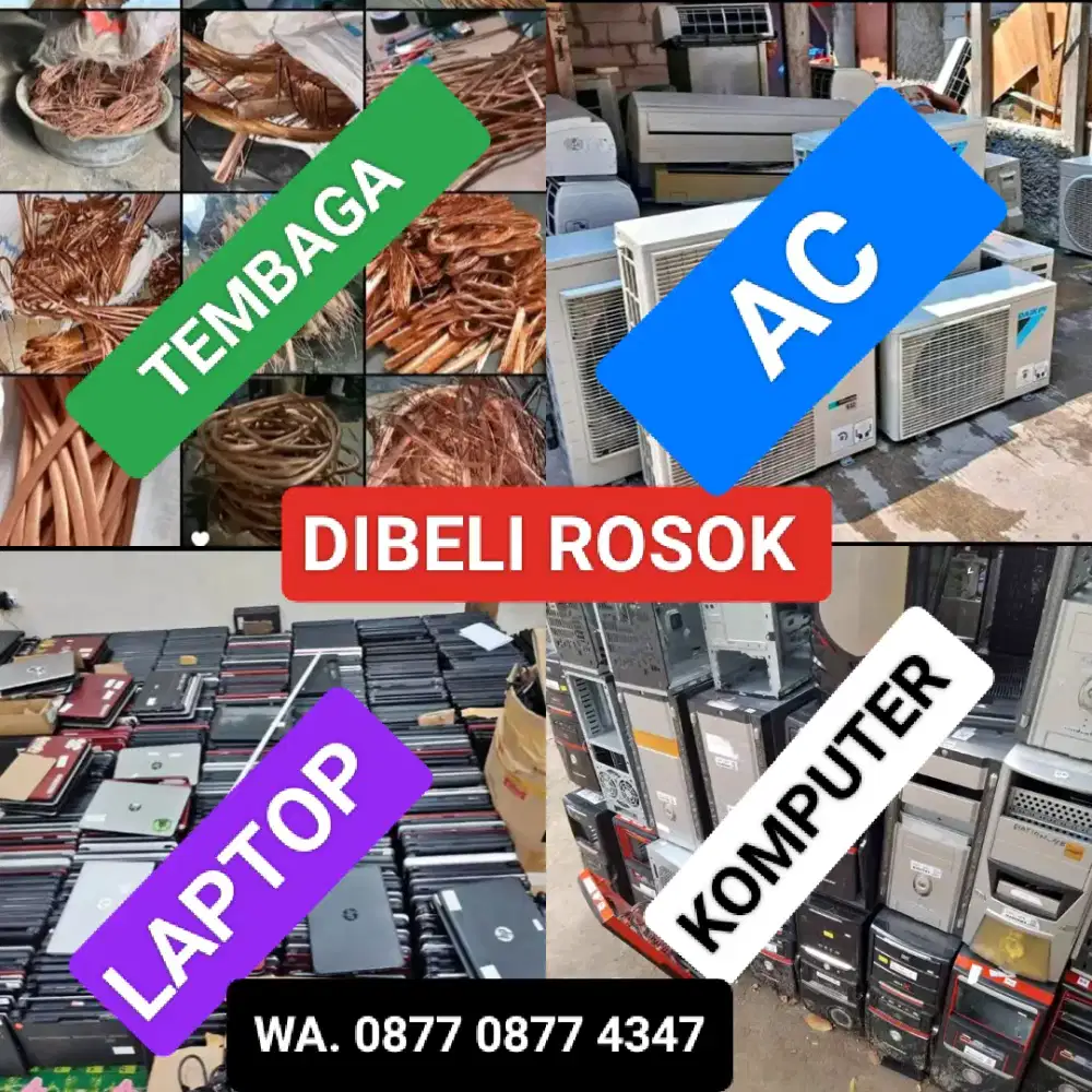 Dbeli segala kondisi komputer laptop ac logam