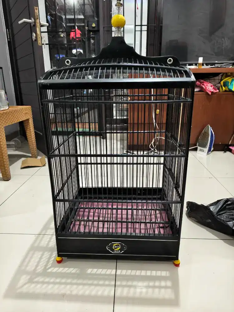 Sangkar burung kk kotak ebod no.3