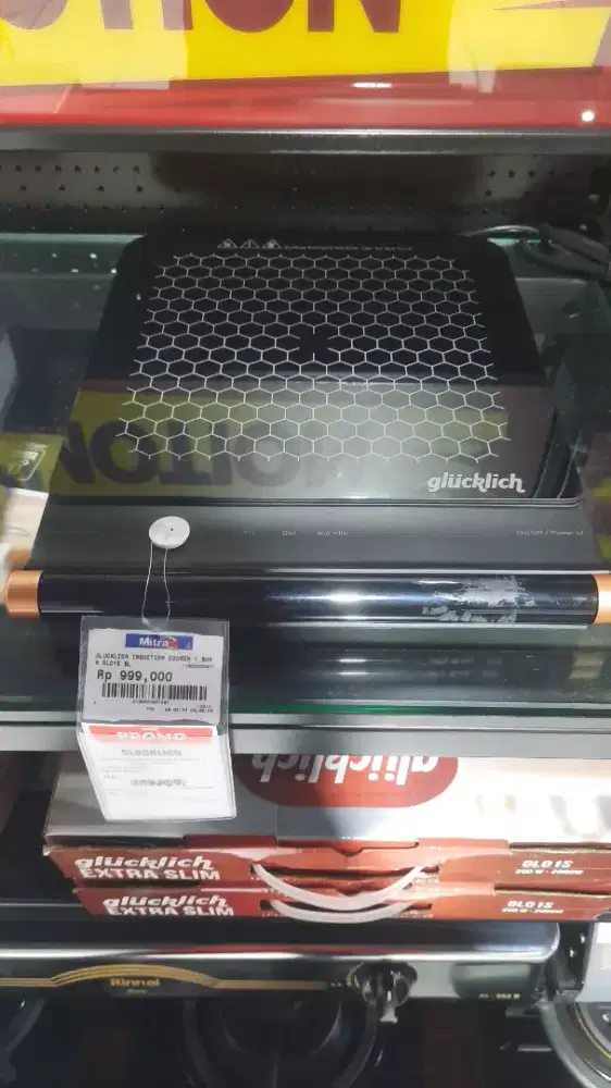 GLUCKLICH INDUCTION COOKER 1 BURN GL01S BL