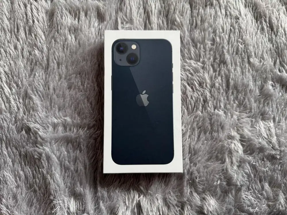 (NEW) iPhone 13 128GB Midnight New iBox Garansi 1 Tahun