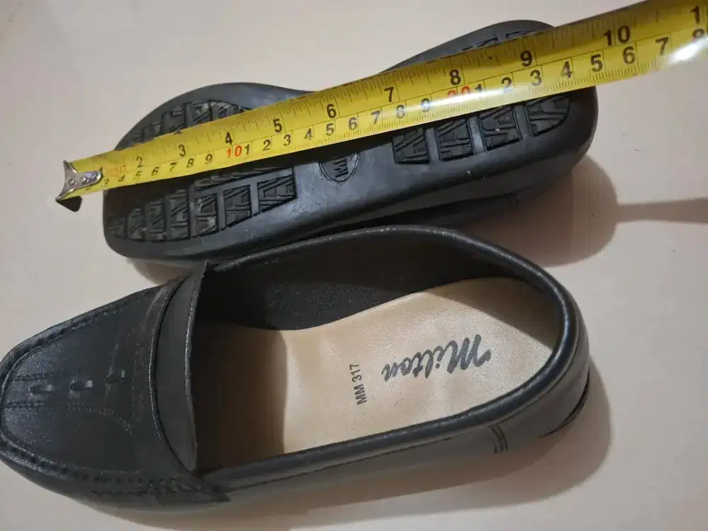 Sepatu Milton MM317 Ori Hitam