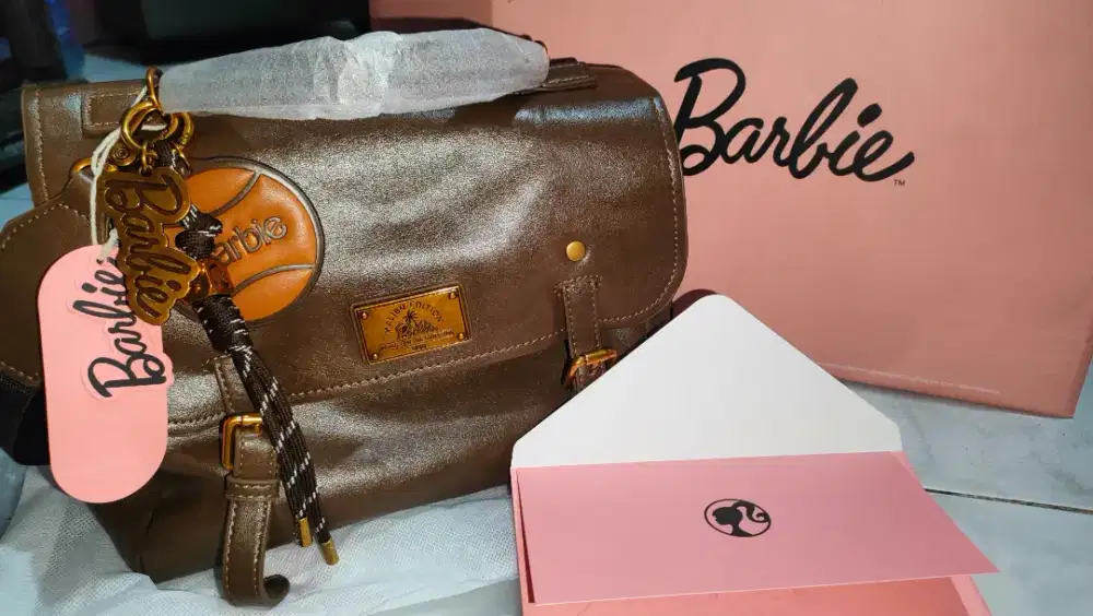 Tas Malibu Barbie 2in1 (Ransel dan Selempang)