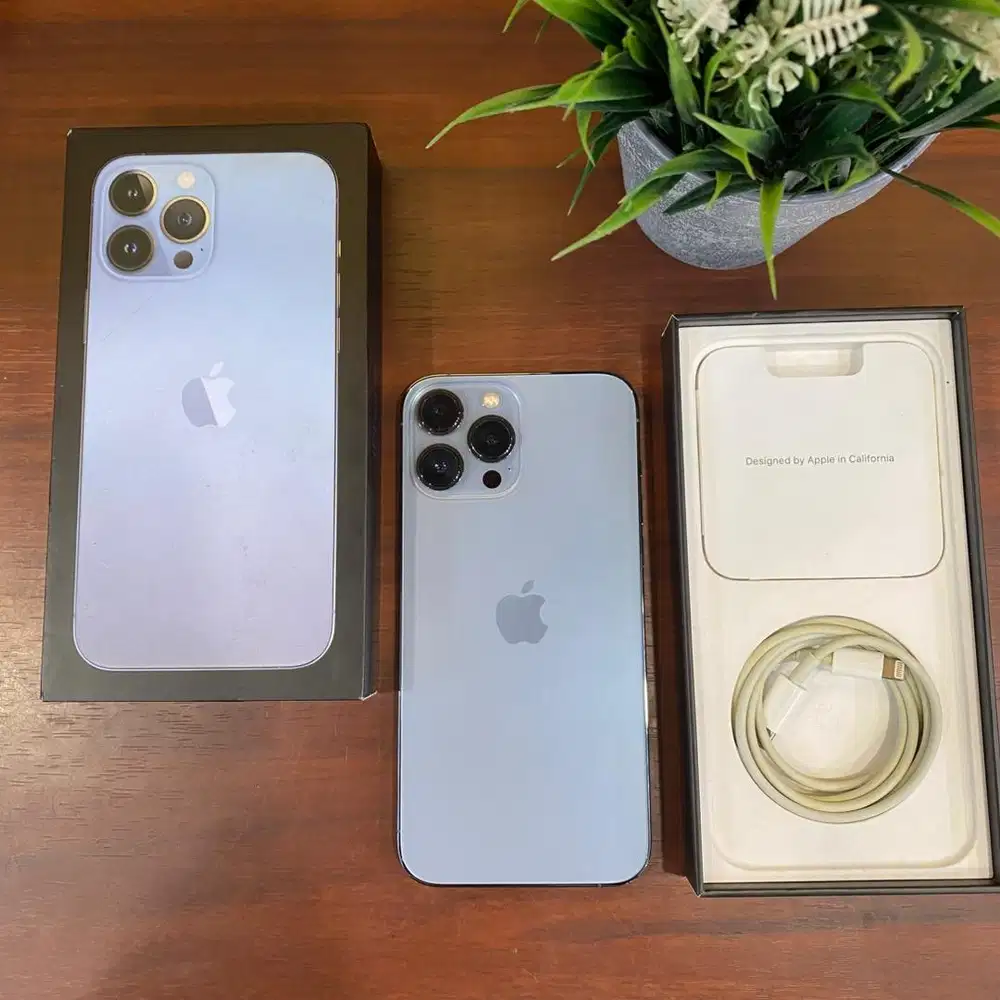 iPhone 13 Pro Max  1TB Siera Blue Inter Terdaftar Kemenfrit