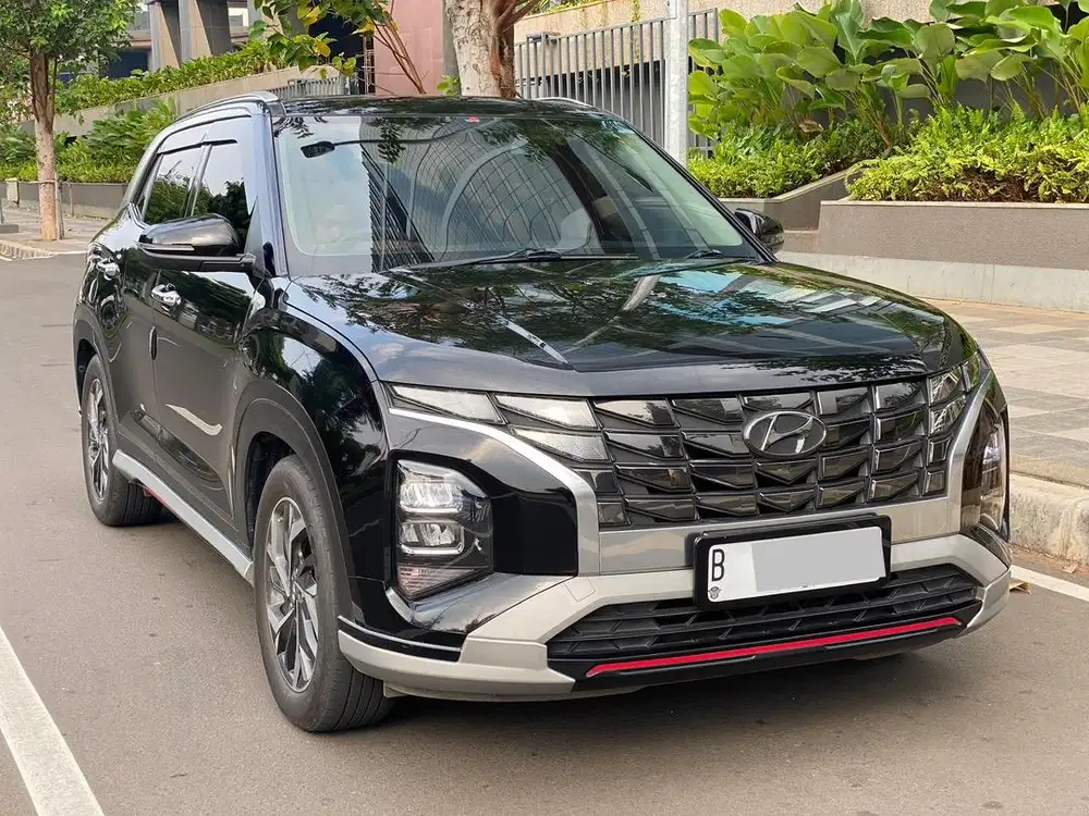 BERGARANSI - HYUNDAI CRETA PRIME 1.5 AT HITAM 2022
