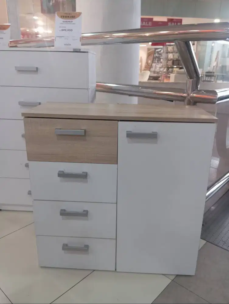 Lemari drawer 4 drawer 1 pintu Bell