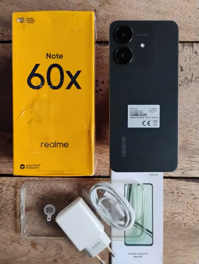REALME NOTE 60x - RAM 4/128 GB || FULLSET ORIGINAL