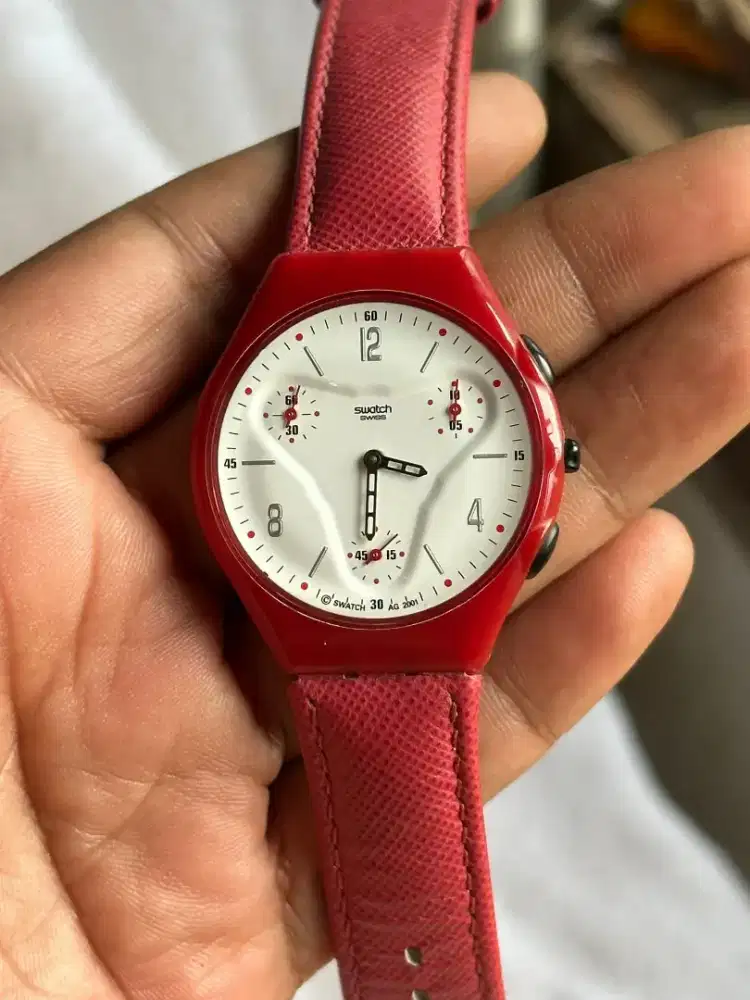 Jam Swatch RED Illusion