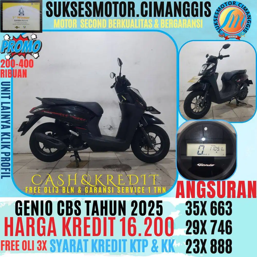 GENIO CBS CASHBACK PROMO TERMURAH UDP TO 700 FREE OLI 3 BLN