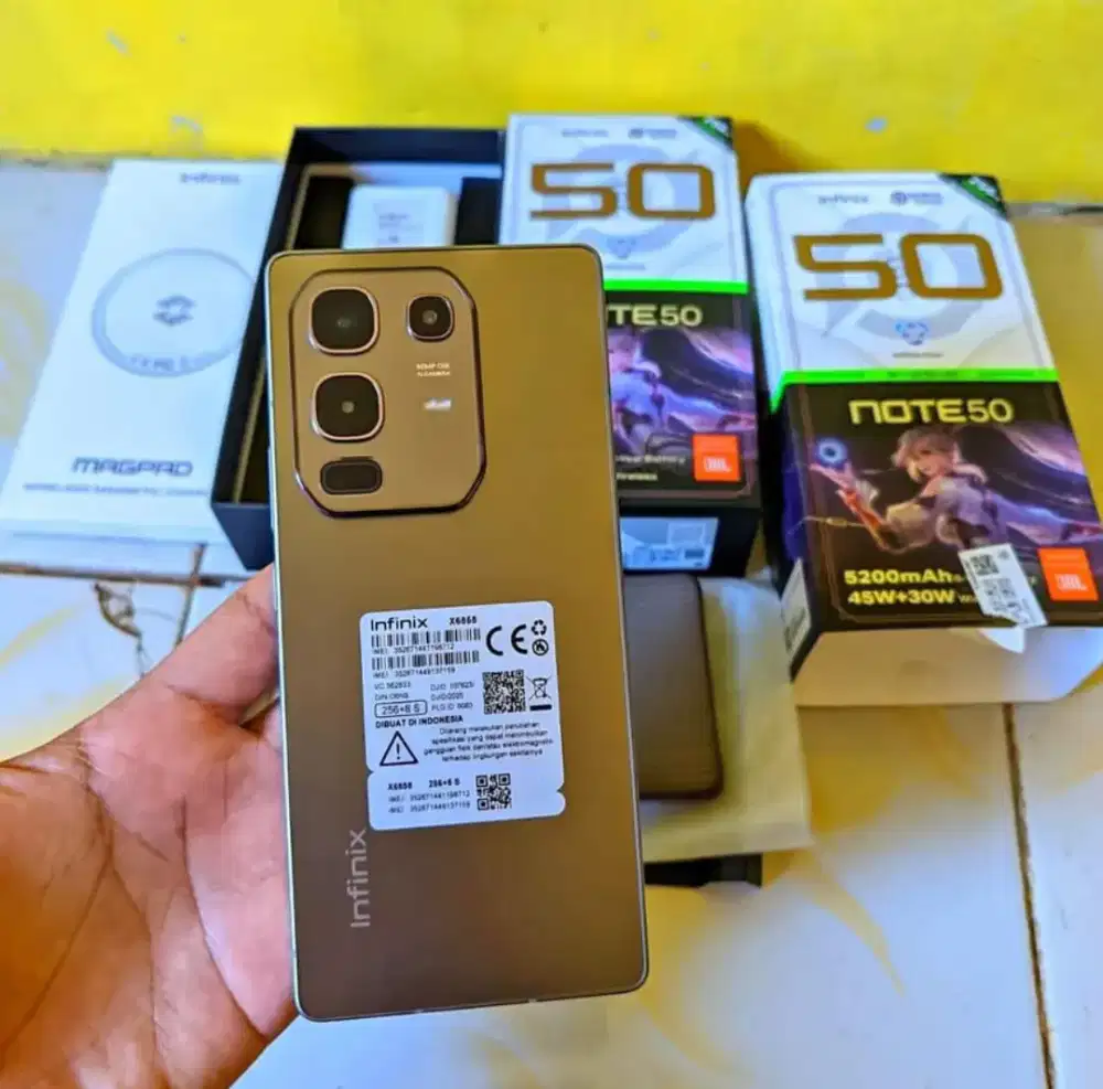 Infinix Note 50 8/256 Fullset muluss