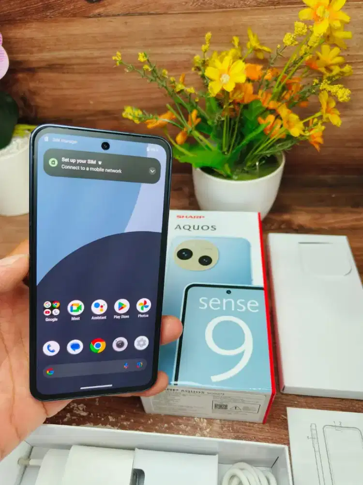 Sharp Aquos sense 9 black 5G 

8/256

Mulus 98%

Fullset original 
