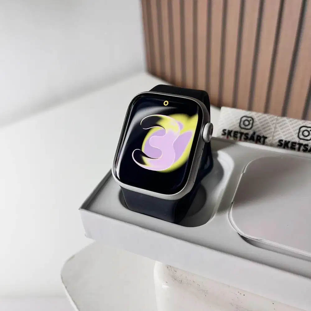 Apple Watch Series 8 41mm Silver Gps Cell iwatch Battery Health 100%