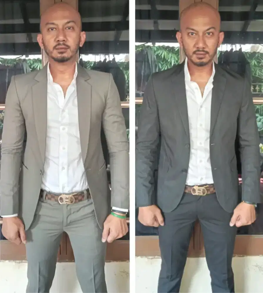 Jas setelan size S-M slim body fit