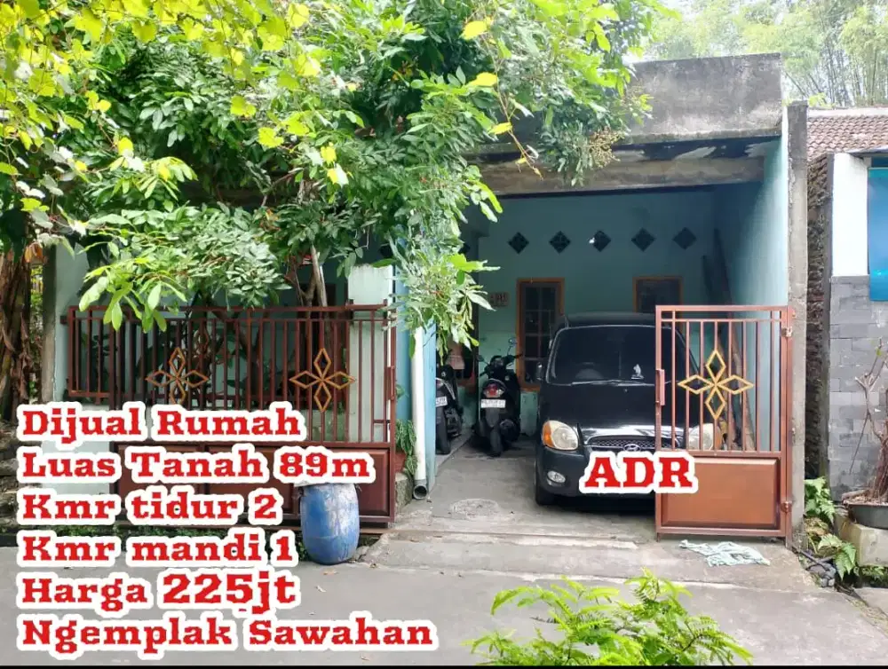 Dijual Rumah Ngemplak Sawahan Boyolali