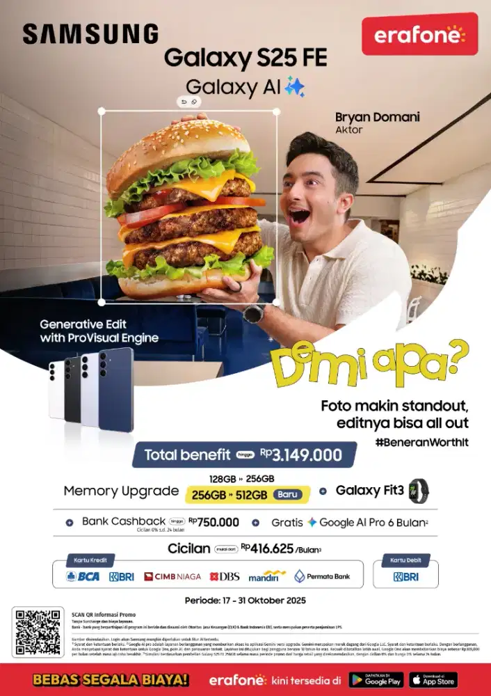 PROMO NEW GALAXY S25FE