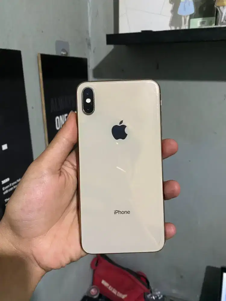 iPhone Xs Max 64Gb Gold Mulus Fullset