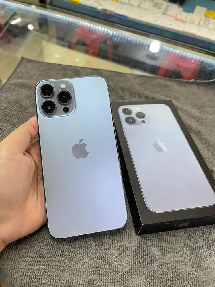 Iphone 13pro max 1tb Blue Ex Ibox fullset |second