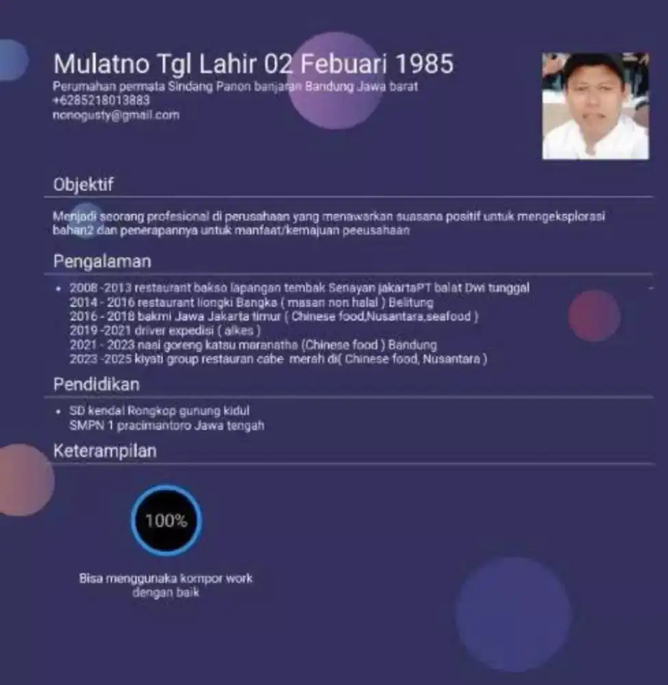 Mencari pekerjaan