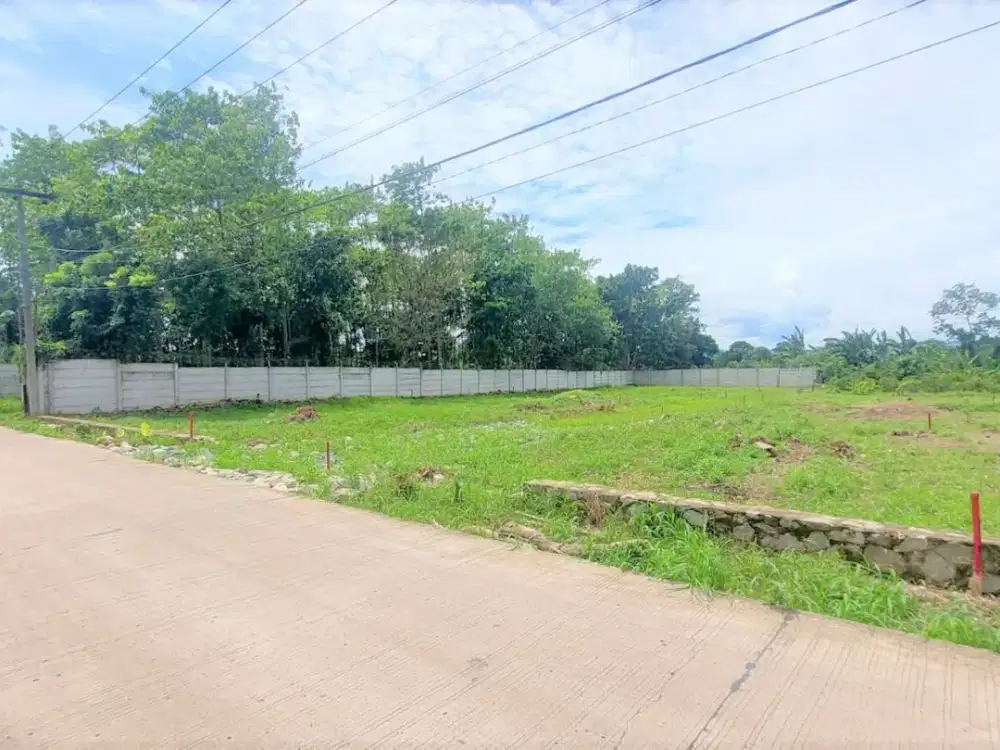 Dijual Tanah 1 Jt-an/m2, Tepi Jalan Dekat Stasiun Cicayur