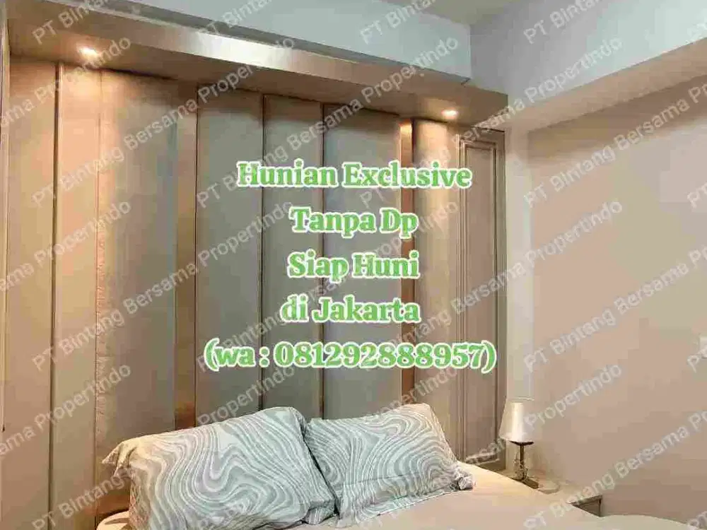 Apartment mewah konsep Singapore Dp0% siap huni dijakarta