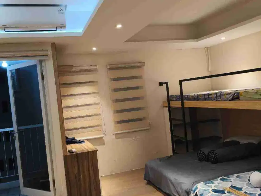 Sewa inlcd sc ipl apartemen puncak CBD 1 br luas besar 36m2 unit bagus