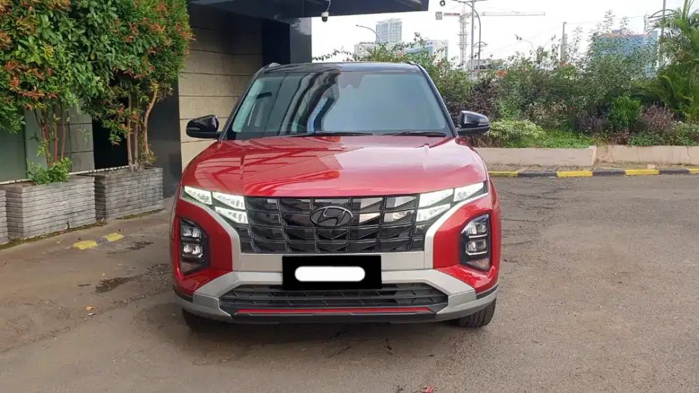 Km27rb hyundai creta prime 2022 pakai 2023 sunroof merah