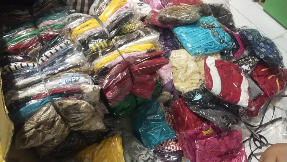 Kaos baju anak ABG perempuan campur motif