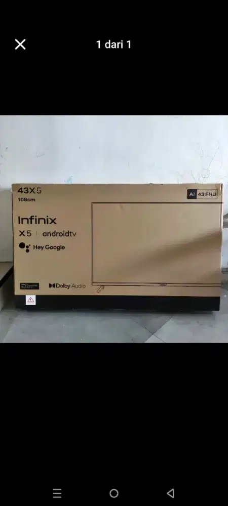 ​GANTI TV LAMA SEKARANG! Infinix 43 FHD Android TV (Harga 2 Juta-an!)