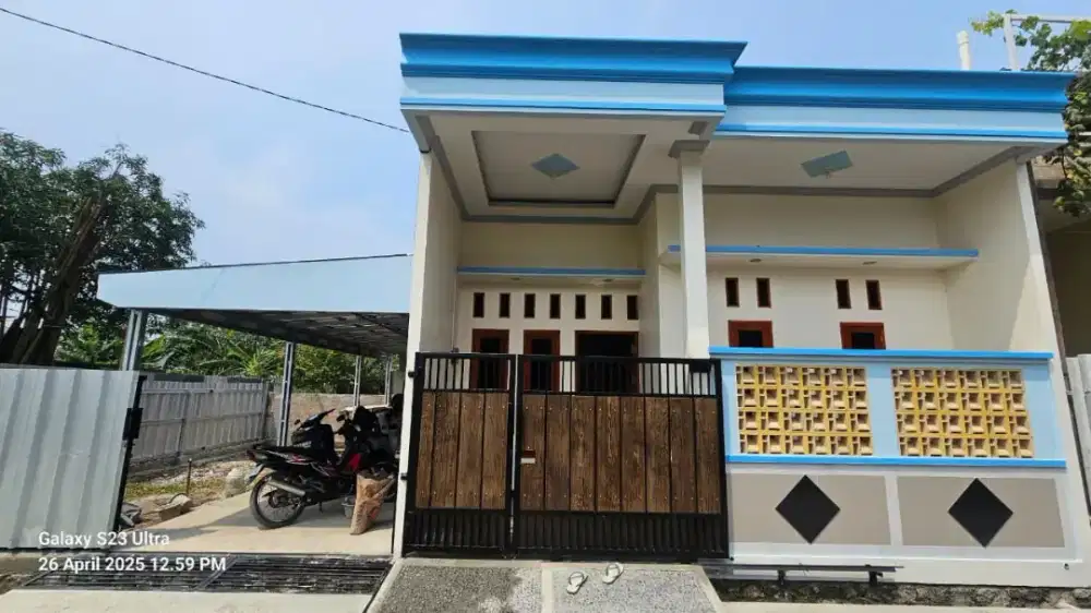 RUMAH SIAP HUNI HARGA TERJANGKAU BISA AKSES MOBIL , KAB BEKASI