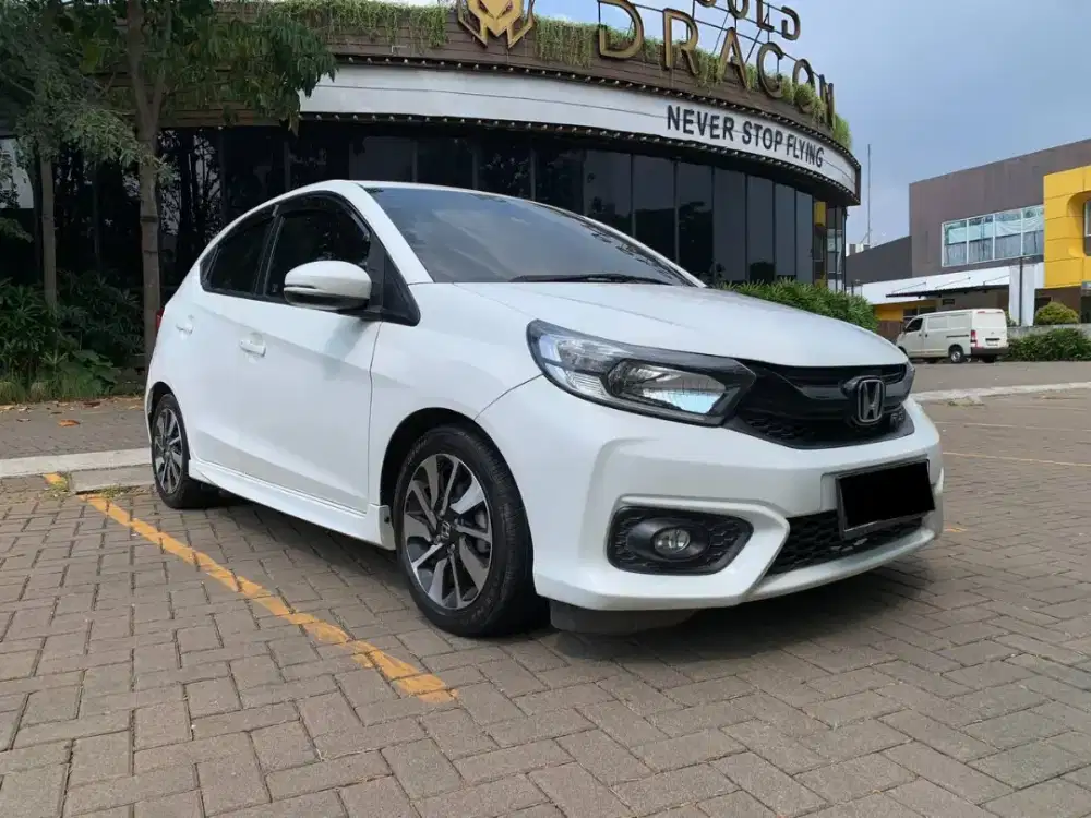 HARGA SPESIAL!! HONDA NEW BRIO 1.2 RS CVT MATIC 2022 PUTIH KM 47RB