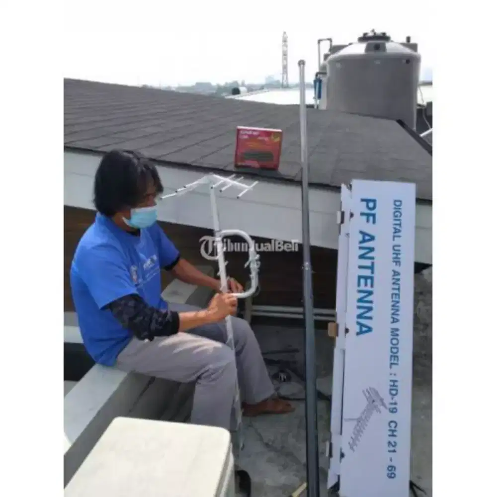 Model pasang antena tv