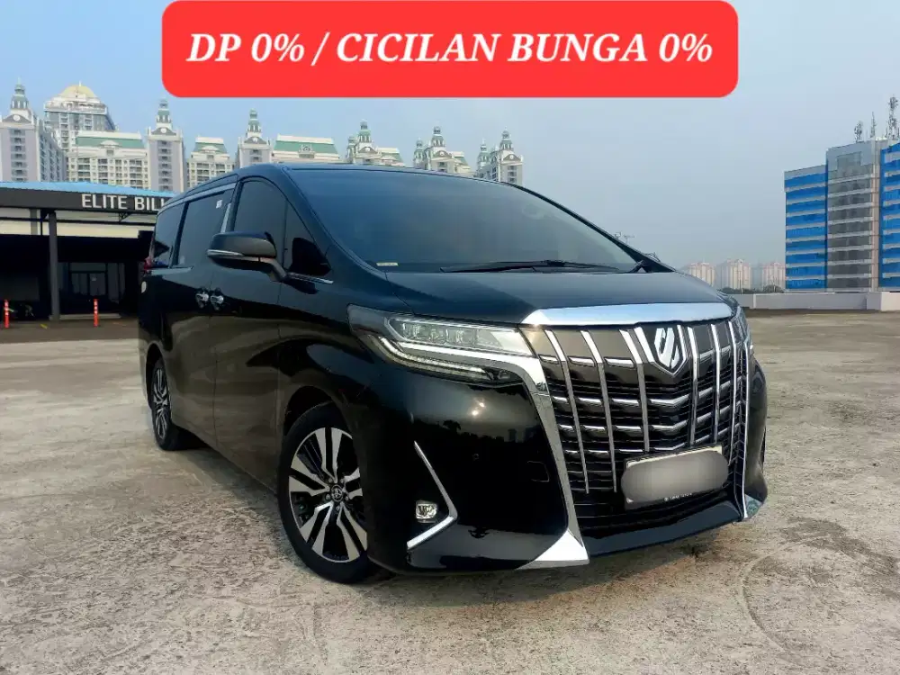ORISINIL | TOYOTA ALPHARD G 2018 PAKAI 2019