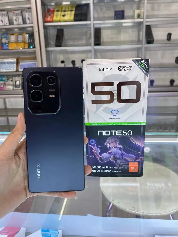 INFINIX NOTE 50 PRO 8/256 8 256GB RAM 8 INTERNAL MEMORI 256 SECOND SEK
