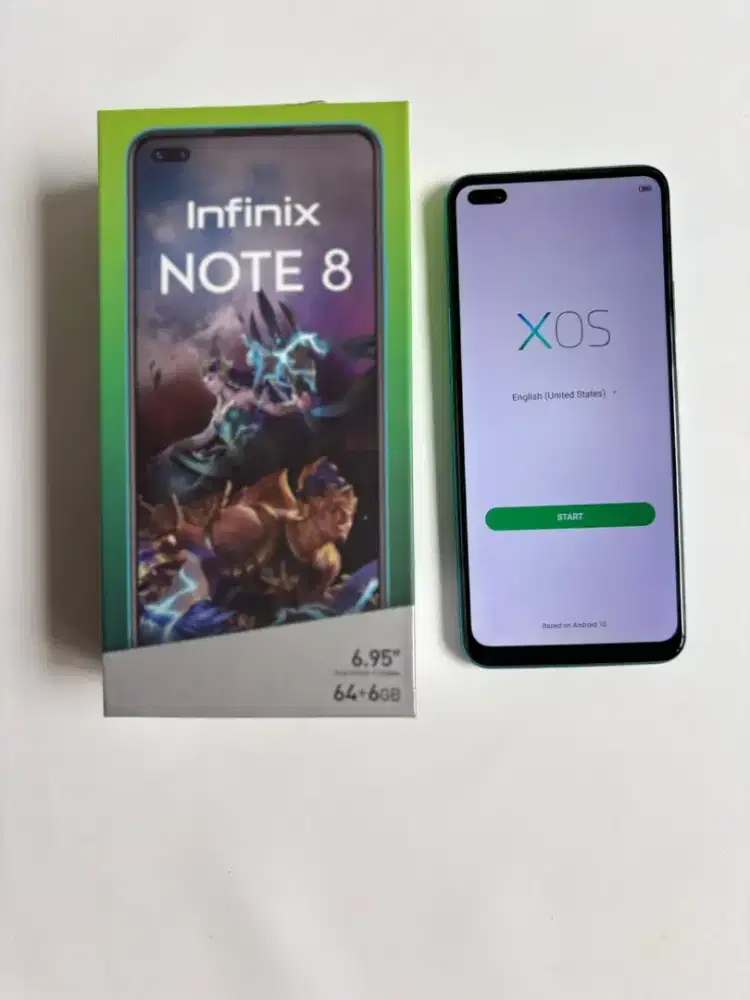 Infinix note 8 Ram 6 Memory 64 Bekas